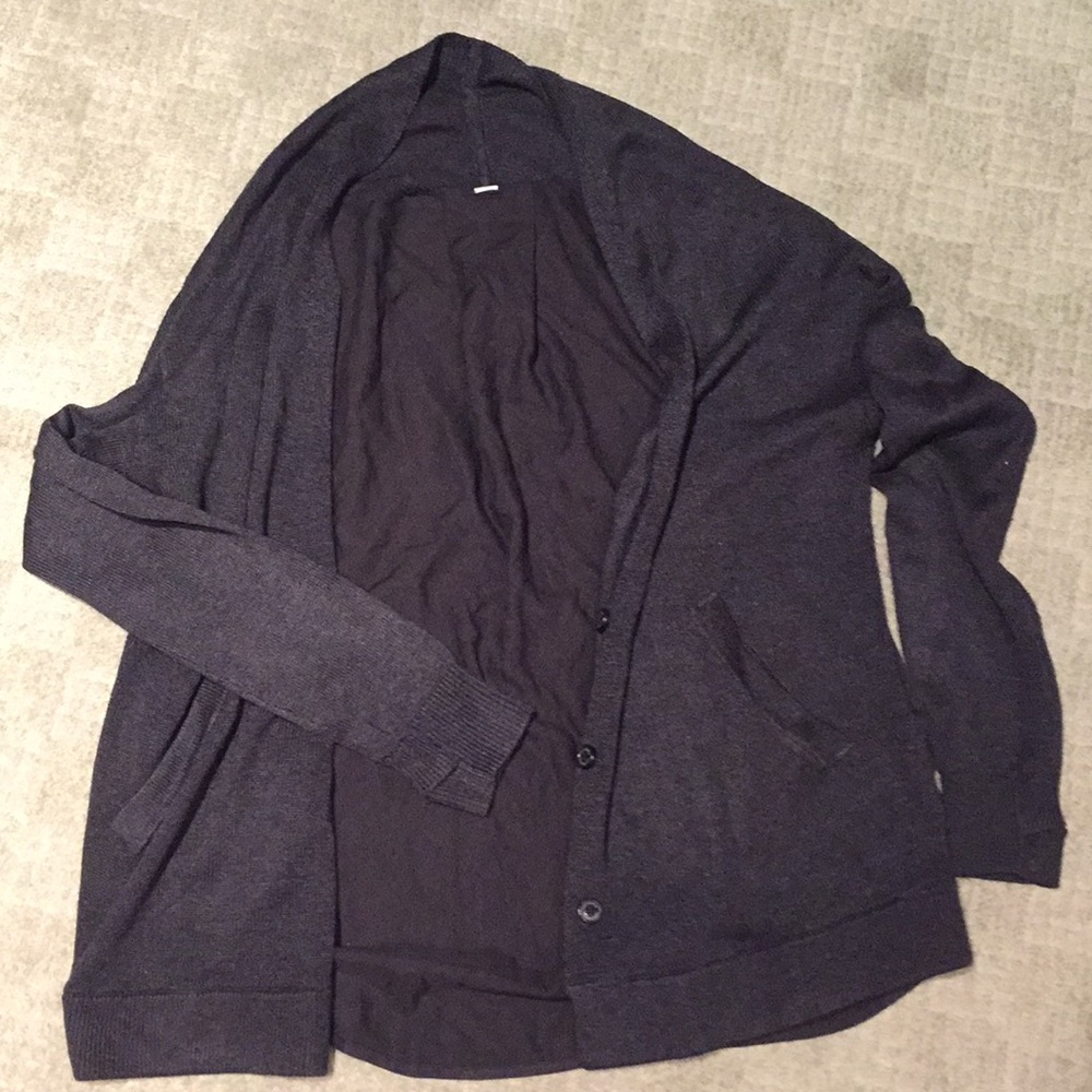 Grey lulu cardigan